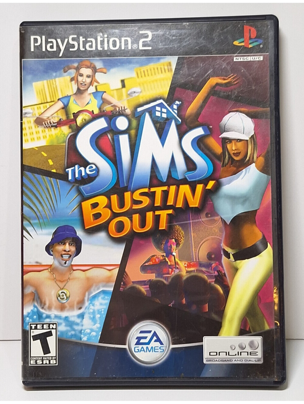 The Sims: Bustin Out (PlayStation 2 PS2) Black Label CIB COMPLETE